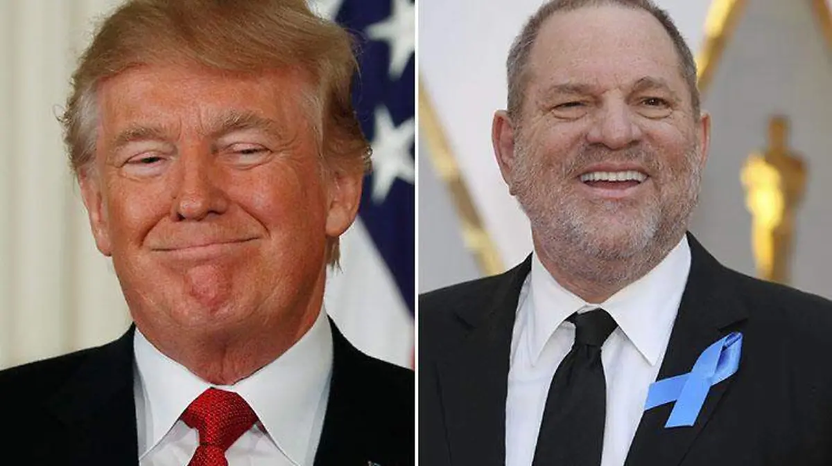 trump y weinstein 